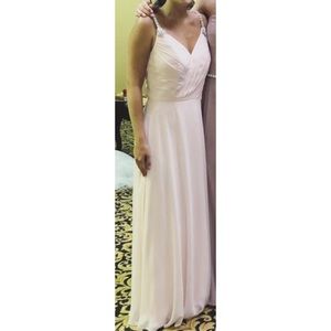 Hayley Paige Bridesmaid dress style 5759 blush